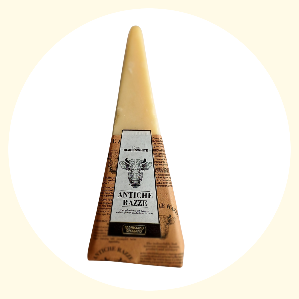 Parmigiano Reggiano Vacche Bianche e Nere Antiche Razze