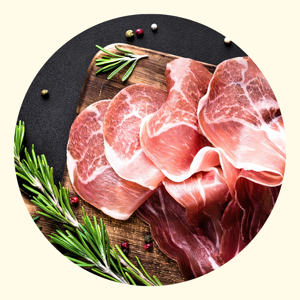 Prosciutto Stagionato Affettato 100 g