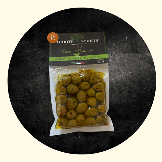 Olive Condite alla Contadina - 250 gr