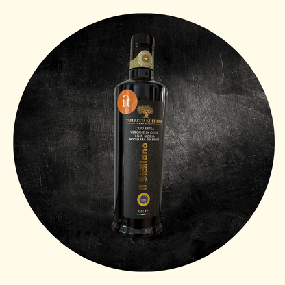 Olio d’Oliva 100% Italiano Origine Siciliano - 0,5 lt