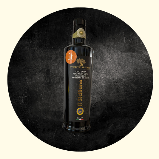 Olio d’Oliva 100% Italiano Origine Siciliano - 0,5 lt