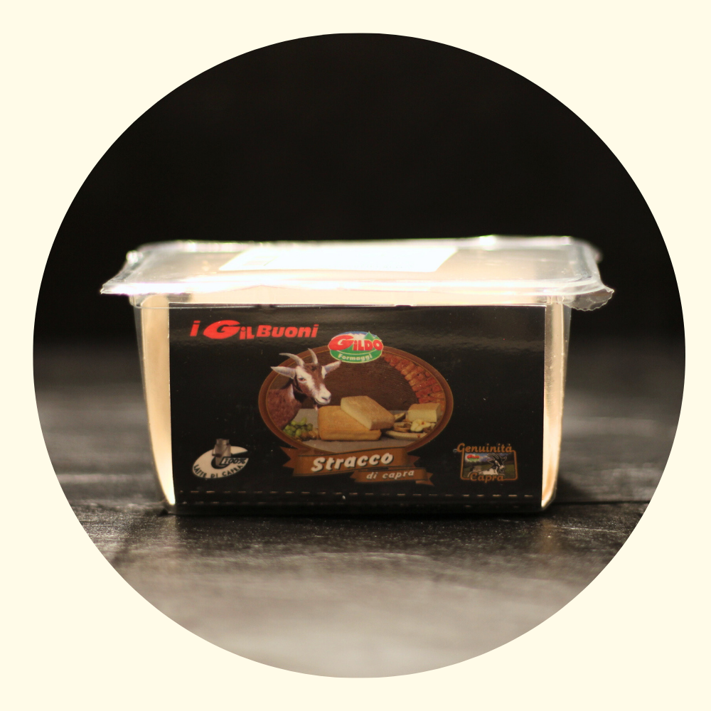 Stracco di Capra – Stracchino stagionato di latte di capra artigianale