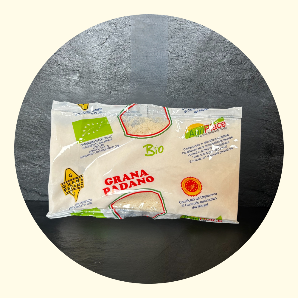 Grana Padano Dop Biologico Grattugiato