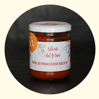 Patè di pomdori secchi in vasetto - 170 gr