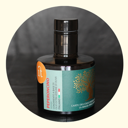 Condimento a Base di Olio di Oliva 100% al Peperoncino – 250 ml