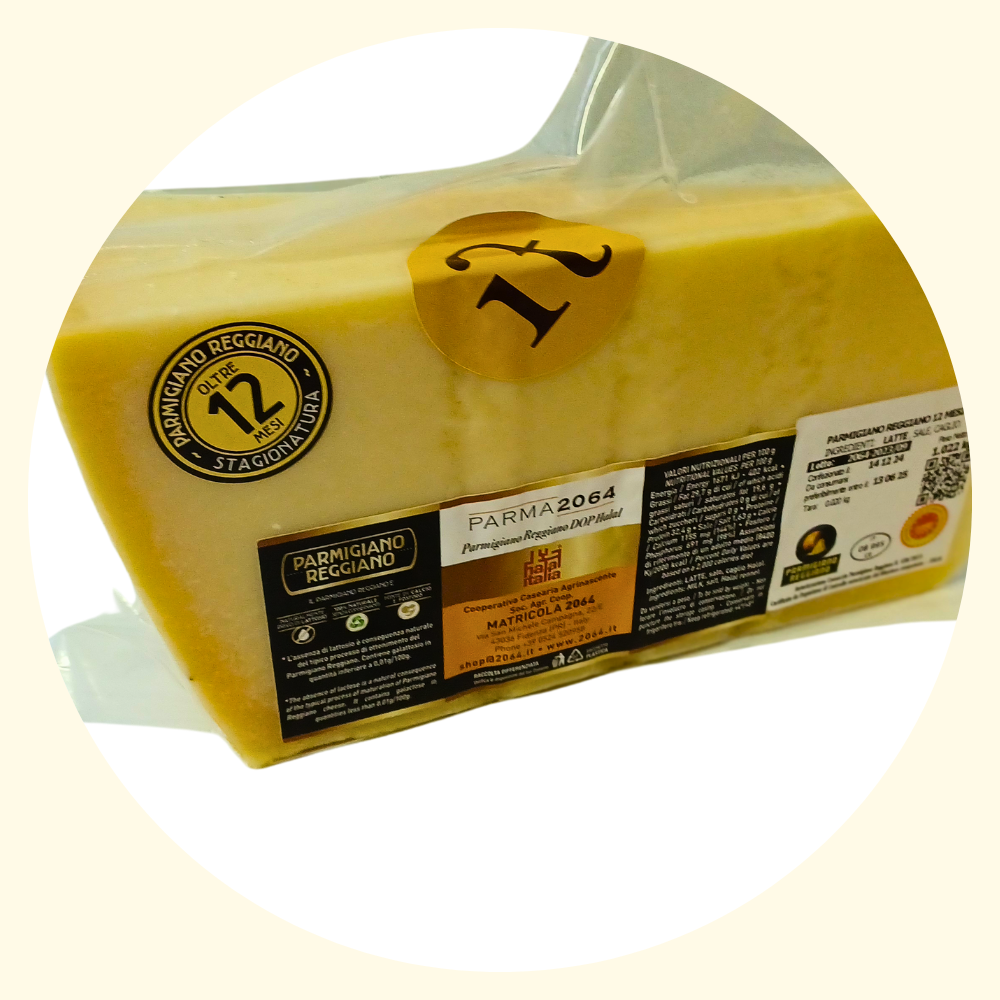 Parmigiano Reggiano Dop Halal