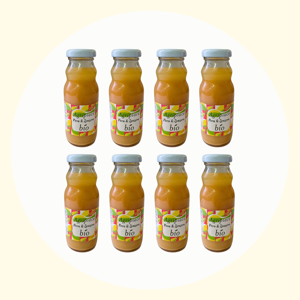 Organic Pear and Ginger Juice Agripiace