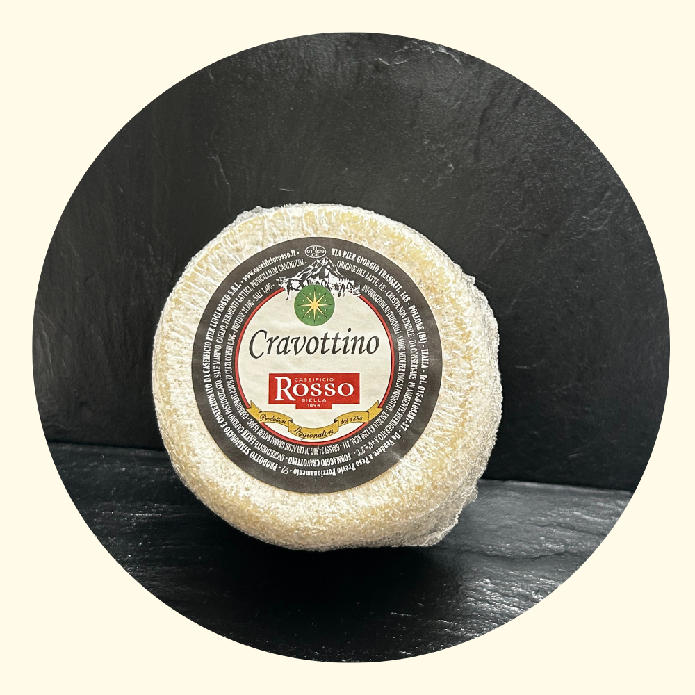 Cravottino di Capra Artigianale Piemontese – 350 g
