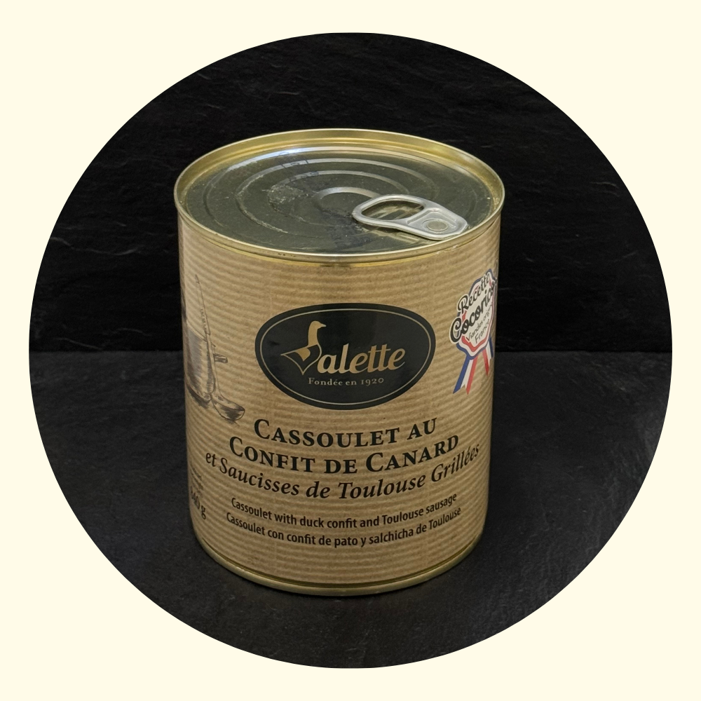 Cassoulet con anatra e salsiccia - 840 gr