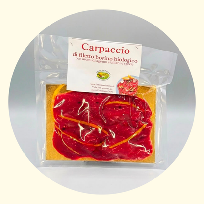 Carpaccio di Carne Bovina Biologica - Fattorie San Lorenzo