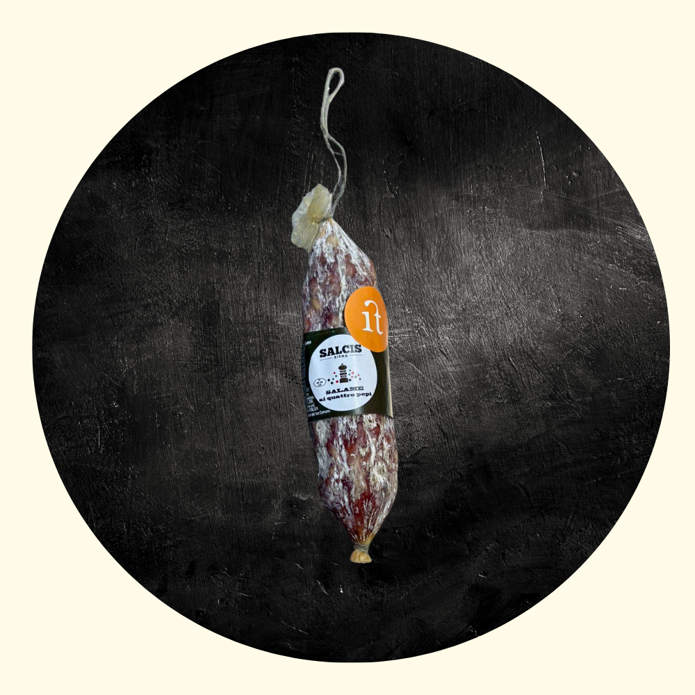 Salamino ai 4 Pepi 200 g