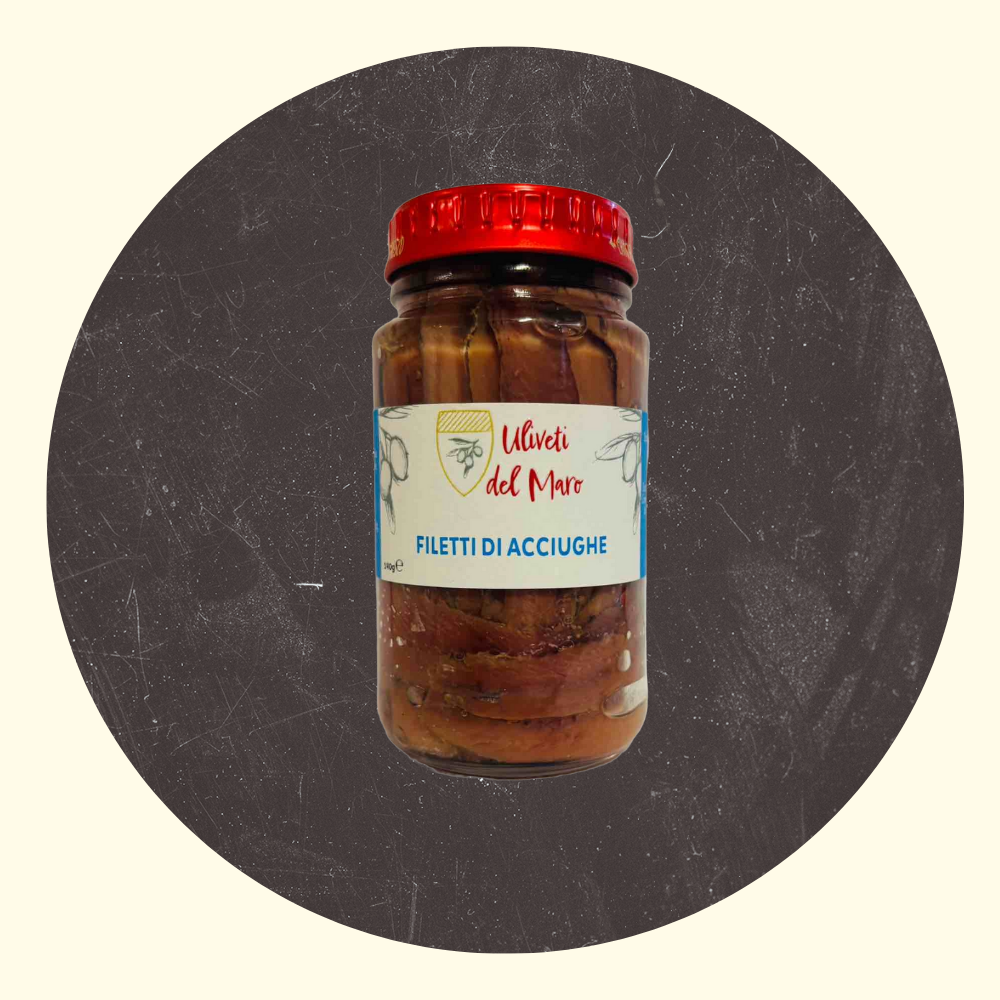 Filetti di Acciughe Sott'olio 140 gr