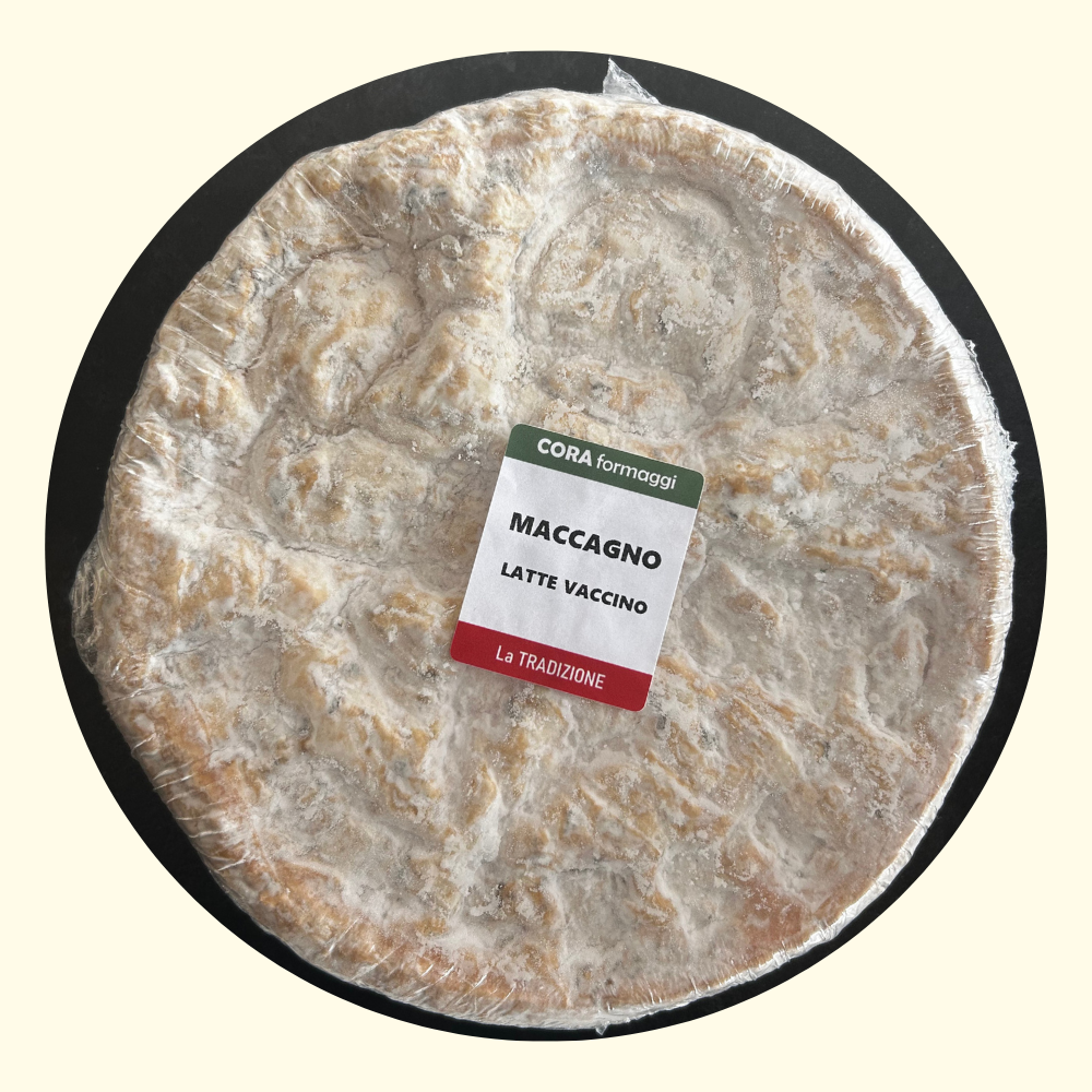 Toma Maccagno Latte Vaccino 1,5 kg – Formaggio Tradizionale delle Alpi