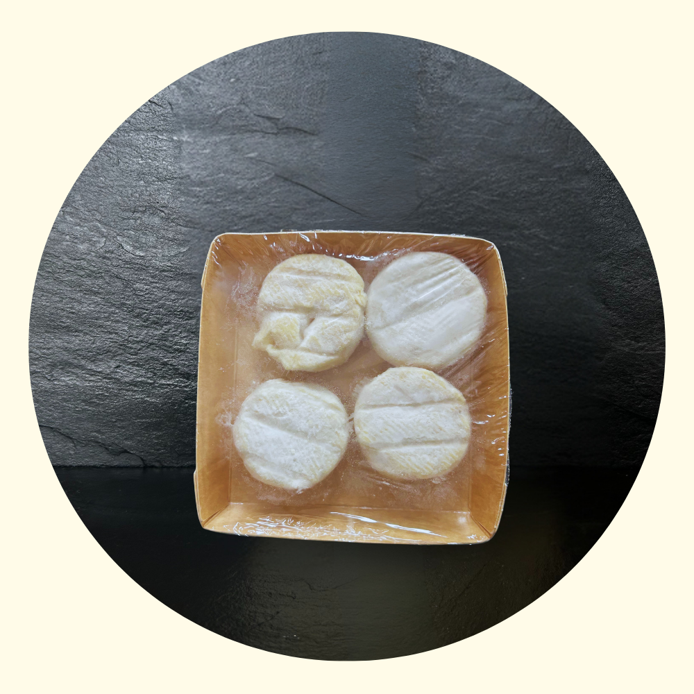 Mini Camembert di Vacca – Confezione da 4 pezzi, 120 g