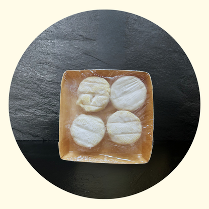 Mini Camembert di Vacca – Confezione da 4 pezzi, 120 g