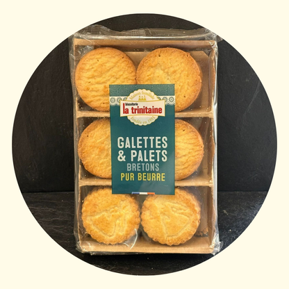 Galettes al Burro Francesi 240 g | Biscotti Tradizionali di Bretagna