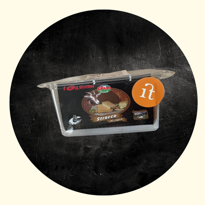 Stracco di Capra – Stracchino stagionato di latte di capra artigianale