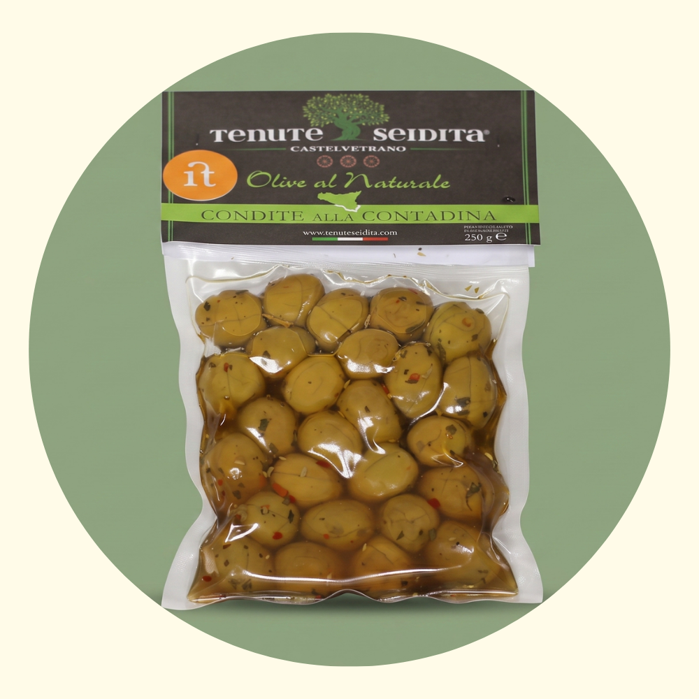 Olive Condite alla Contadina - 250 gr