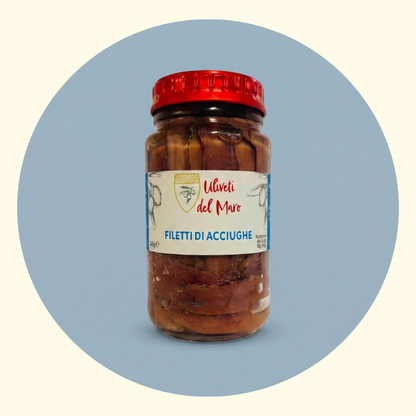 Filetti di Acciughe Sott'olio 140 gr
