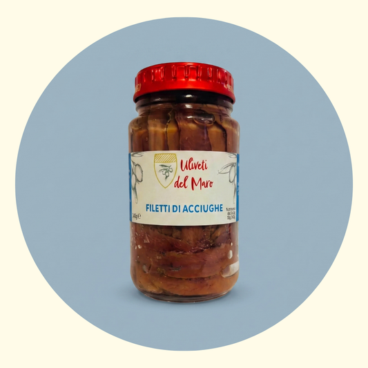 Filetti di Acciughe Sott'olio 140 gr