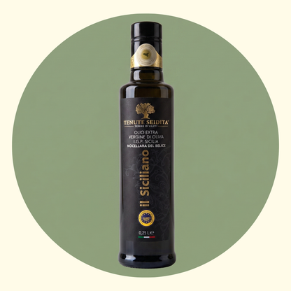 Olio d’Oliva 100% Italiano Origine Siciliano Kosher - 0,5 lt