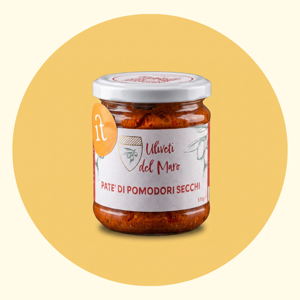 Patè di pomodori secchi in vasetto - 170 gr