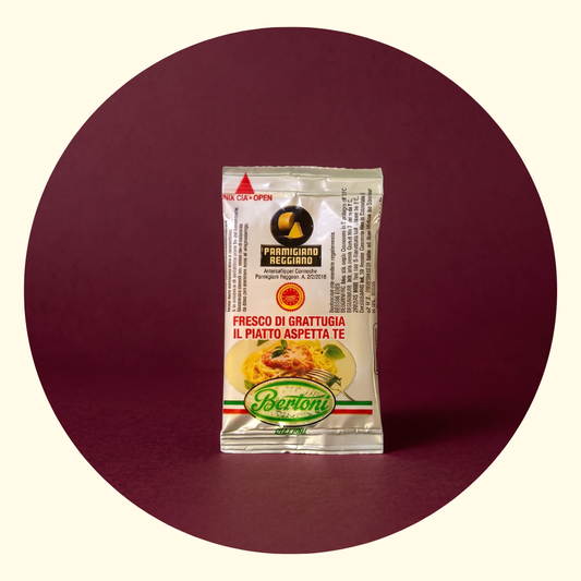 Parmigiano Reggiano Grattugiato Monodose 5 gr - Cartone 200 bustine