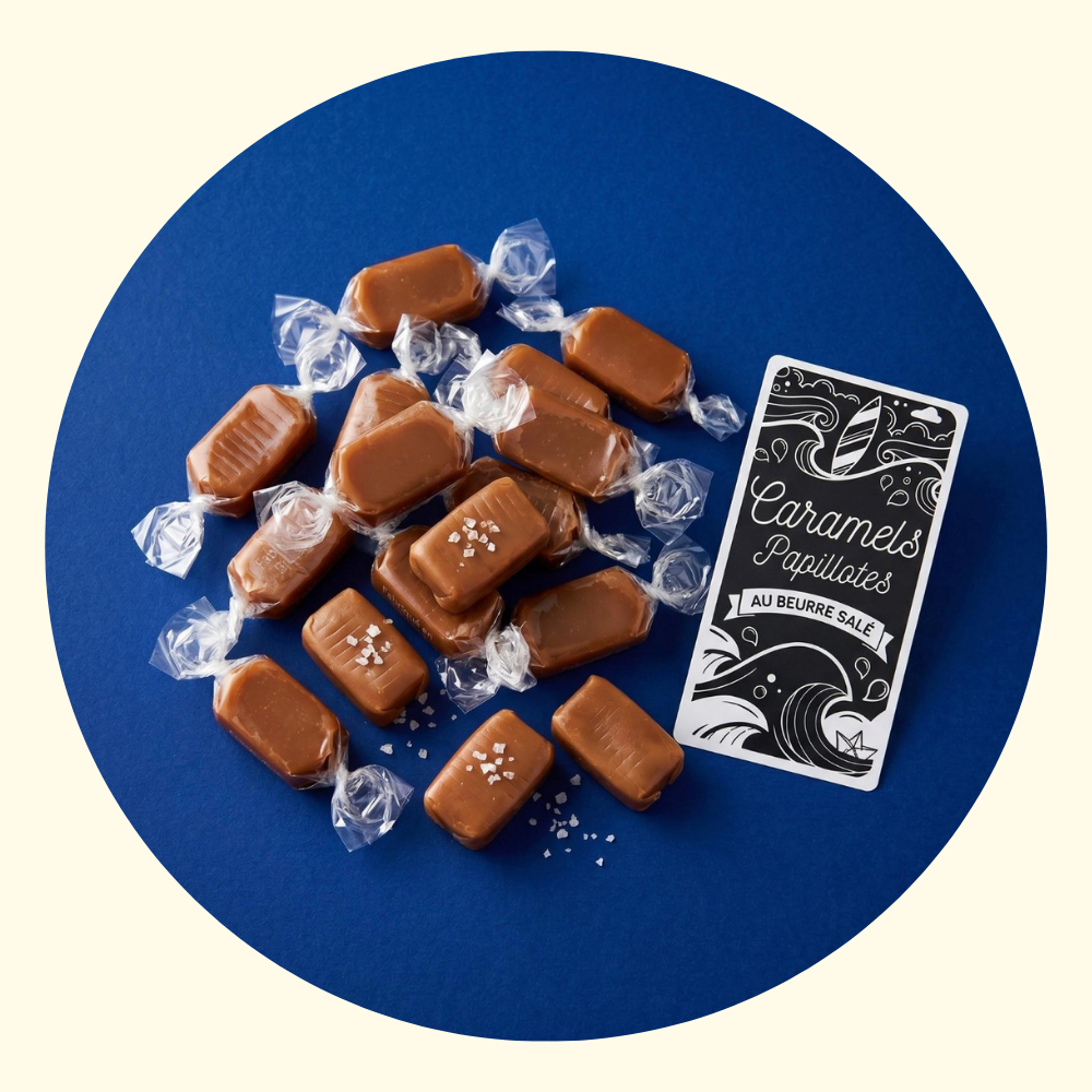 Caramelle al Burro Salato Francesi 180 g | Specialità Gourmet di Bretagna
