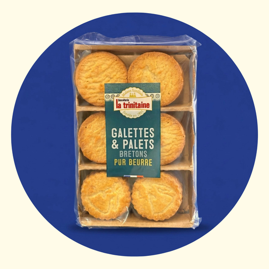 Galettes al Burro Francesi 240 g | Biscotti Tradizionali di Bretagna