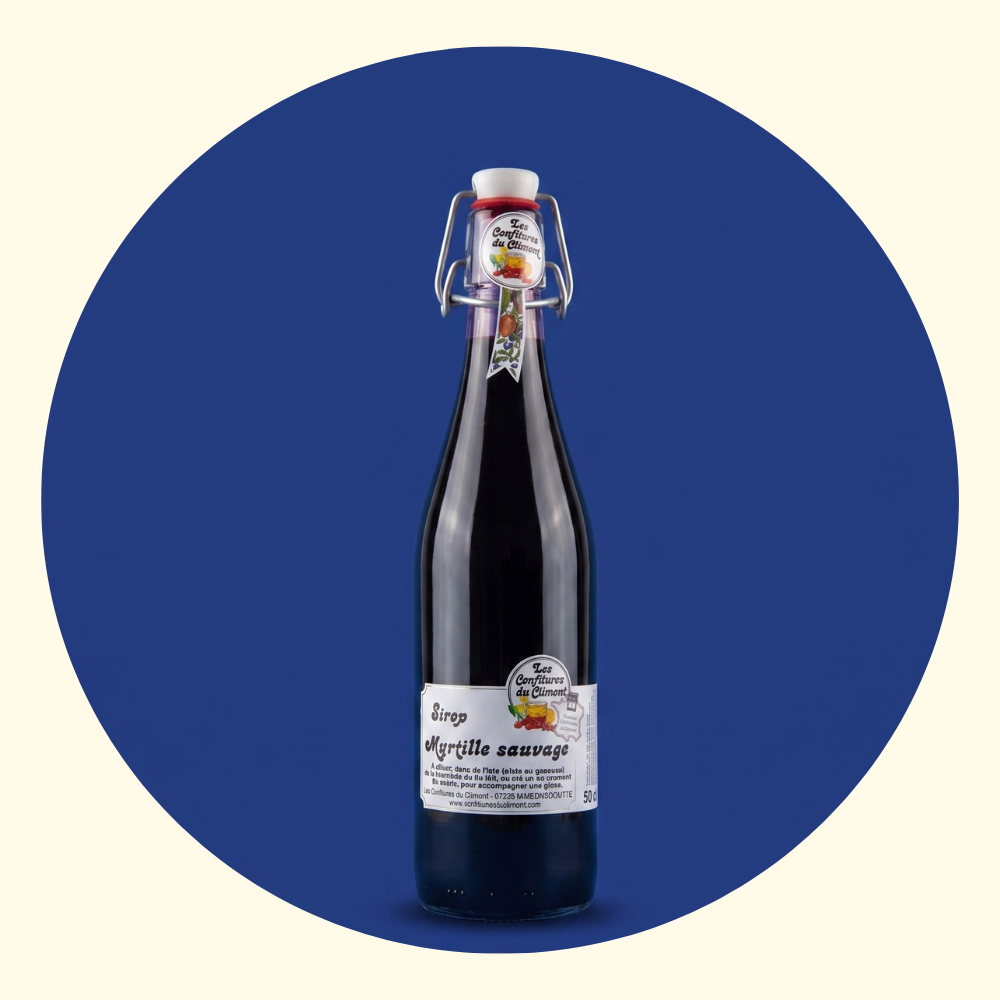 Sciroppo di Mirtilli Francese 0,5 lt