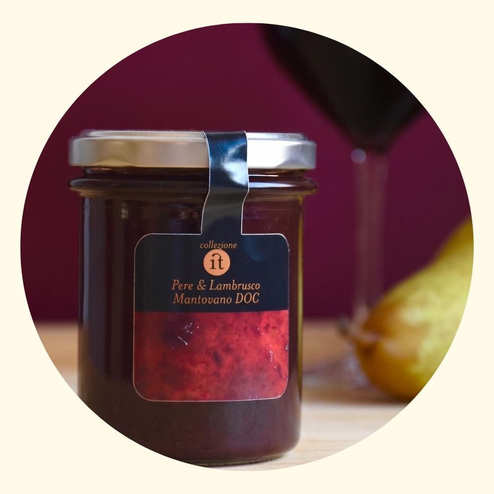Poires et Lambrusco Mantovano DOC