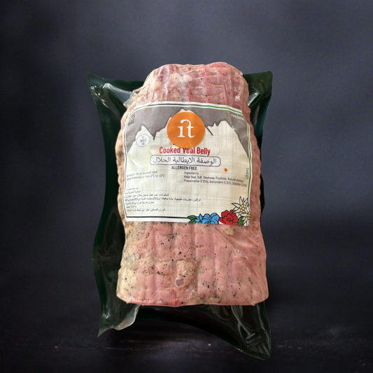 Pancetta Arrotolata di Vitello 100% Halal - 2 kg